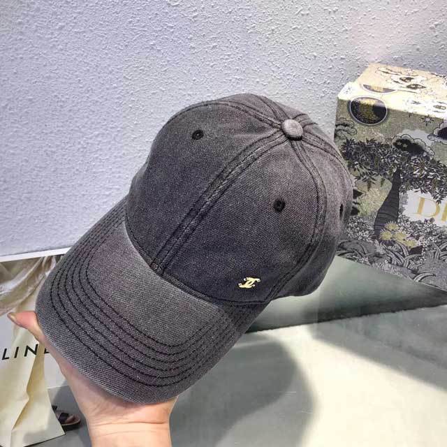 Metal Logo Washed Baseball Cap