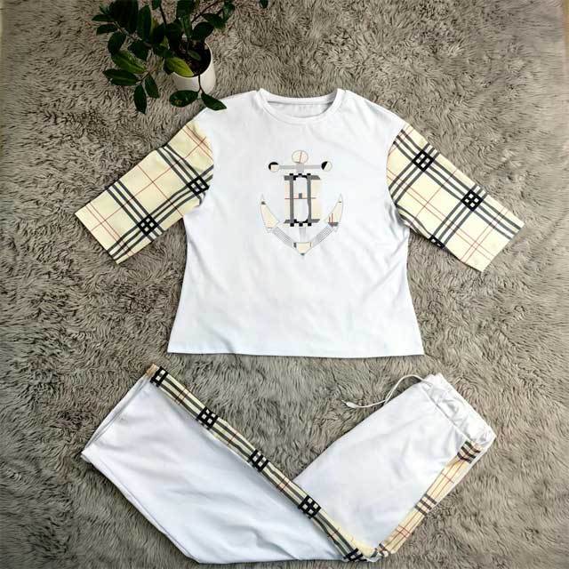 Plus Size Plaid Print Casual Jogging Suit
