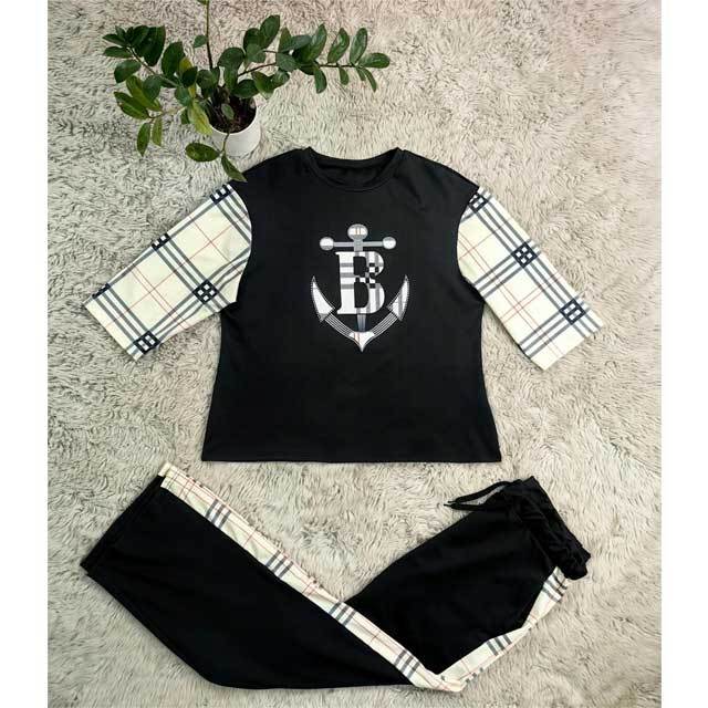 Plus Size Plaid Print Casual Jogging Suit