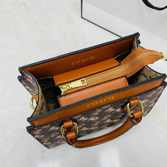 Printed Fashion Leather Handbag