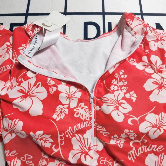 Floral Print Long Sleeve Jumpsuit