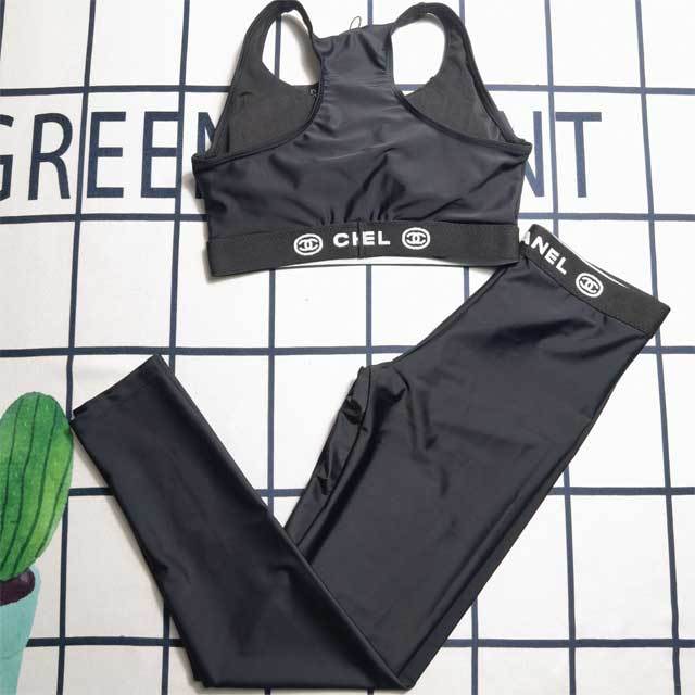 Letter Print Skinny Jogging Suit