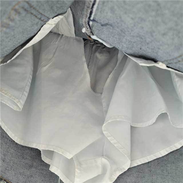 High Waist Bodycon Cargo Skirt