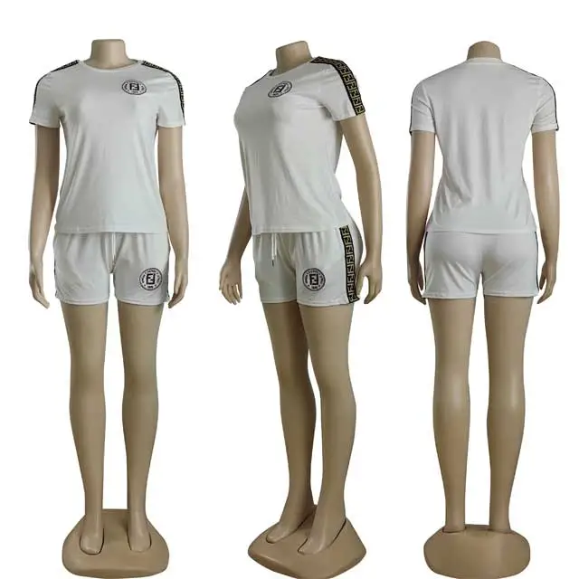 Embroidery Casual Two Piece Set