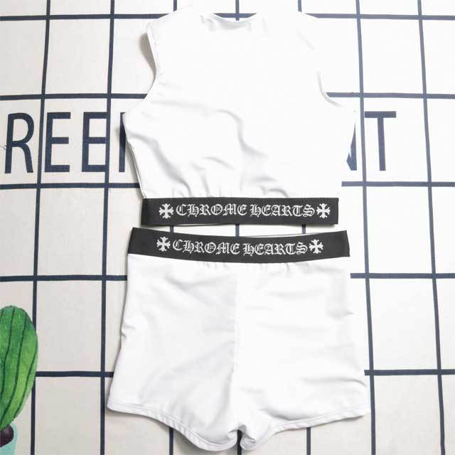 Letter Print Female Bathing Suit