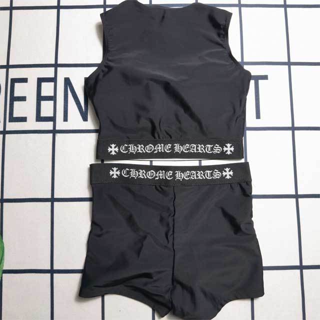 Letter Print Female Bathing Suit