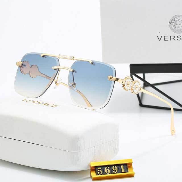 One Piece Metal Luxury Rimless Glasses