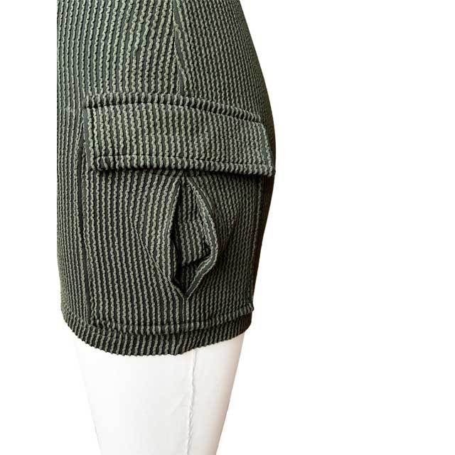 Chic Cargo Romper Set