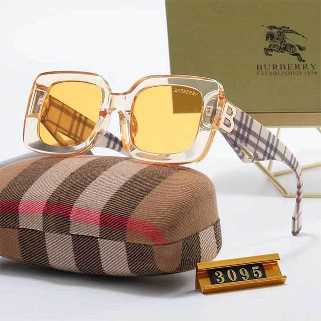 Vintage Style Plaid Fashion Sunglasses