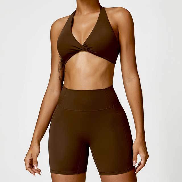 Outdoors Running Sports Wear Short Set