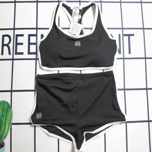 Metal Logo Fashion Bathing Suit
