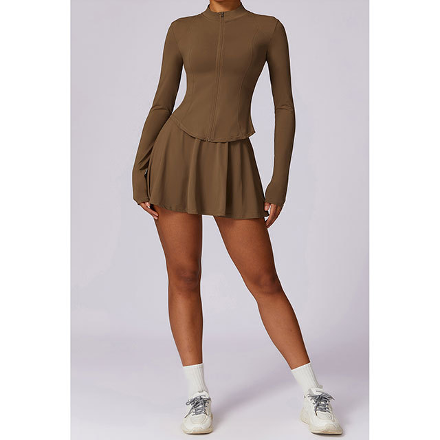 Active Tennis Mini Skirt Short Sets