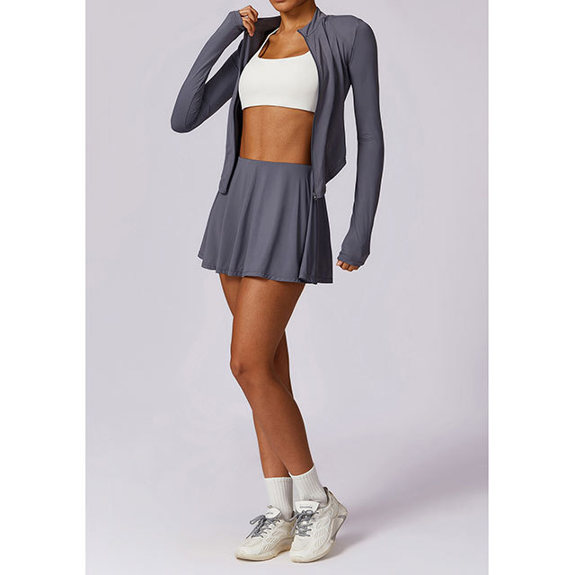 Active Tennis Mini Skirt Short Sets