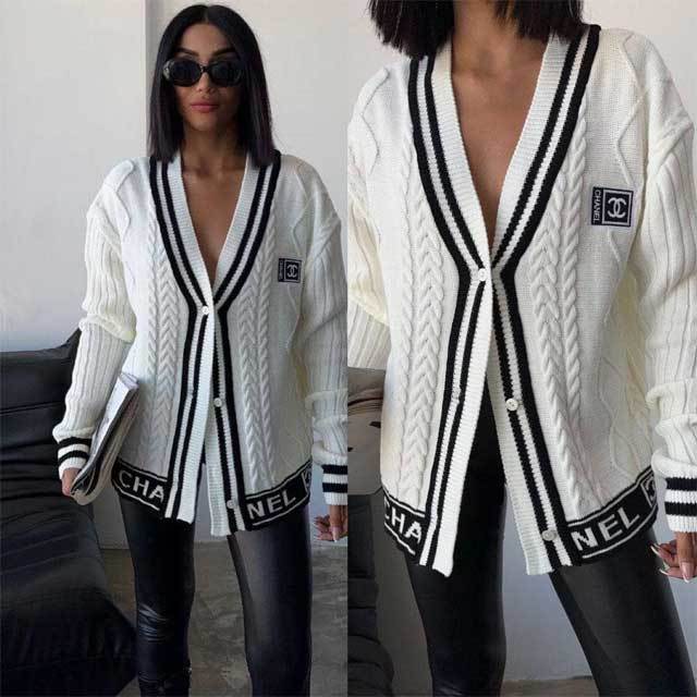 Embroidery Casual Cardigan Coat