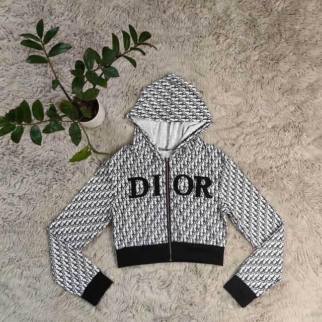 Embroidery Fashion Hooded Jacket