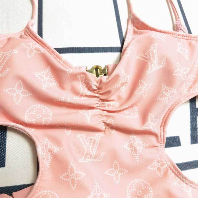 Printed Backless Sexy Cami Swimwear