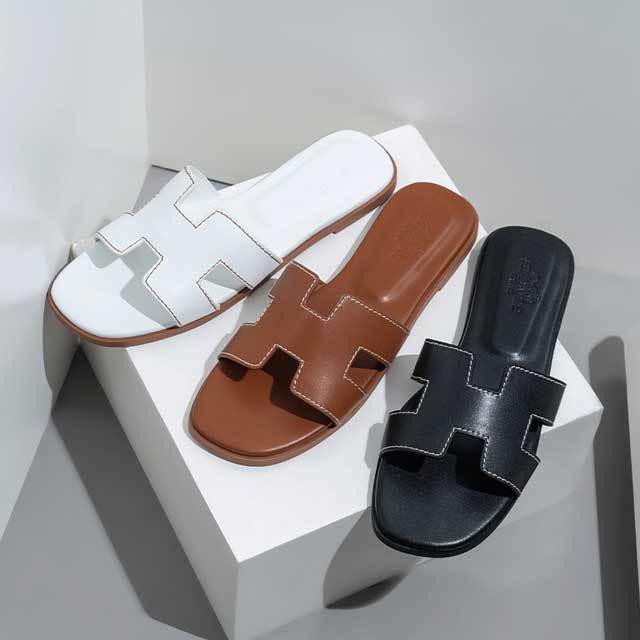 H-Shaped Fashion Flat Sandals