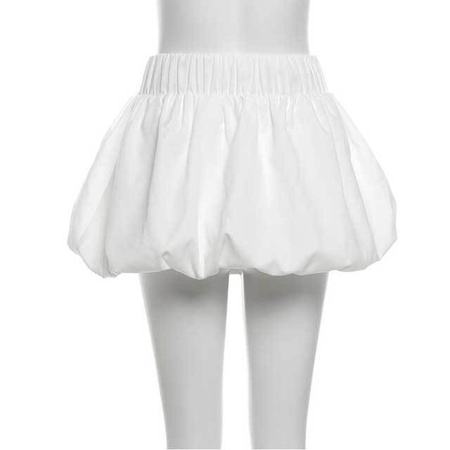 High Waist Bubble Skirt