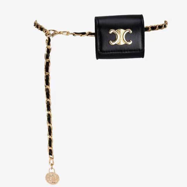Luxe Fashion Leather Mini Belt Bag