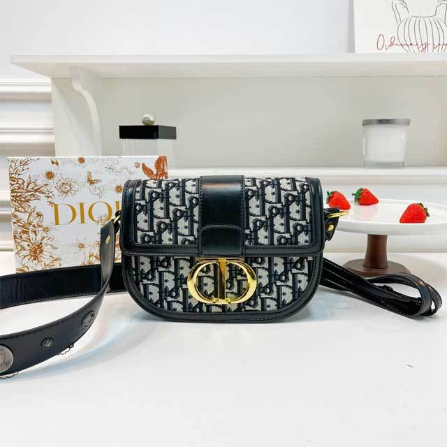 Leather Printed Messenger Bag