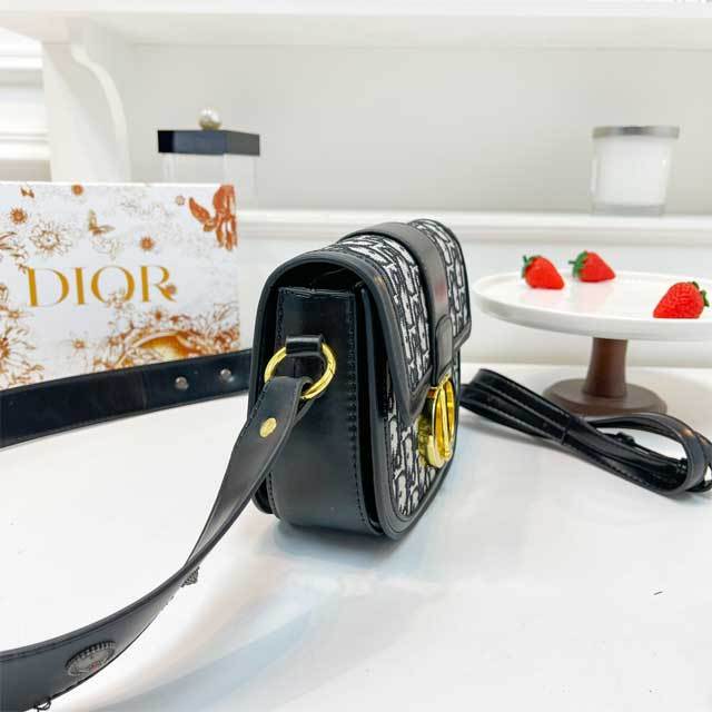 Leather Printed Messenger Bag