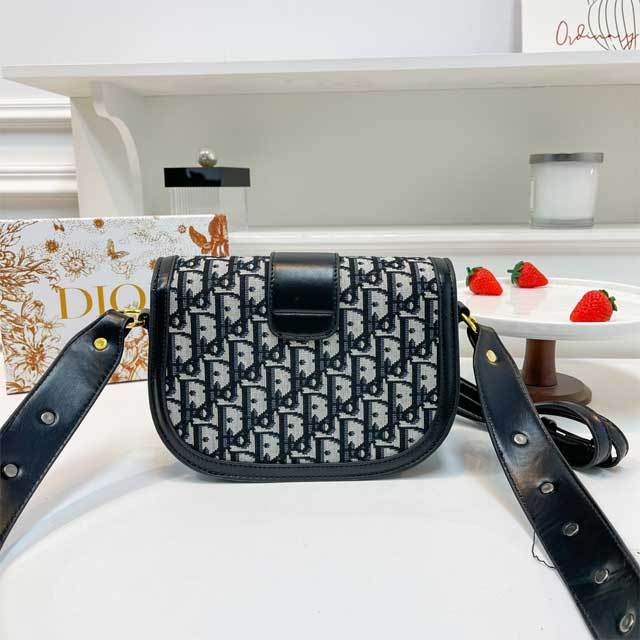 Leather Printed Messenger Bag