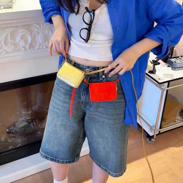 Candy Color Mini Belt Bag
