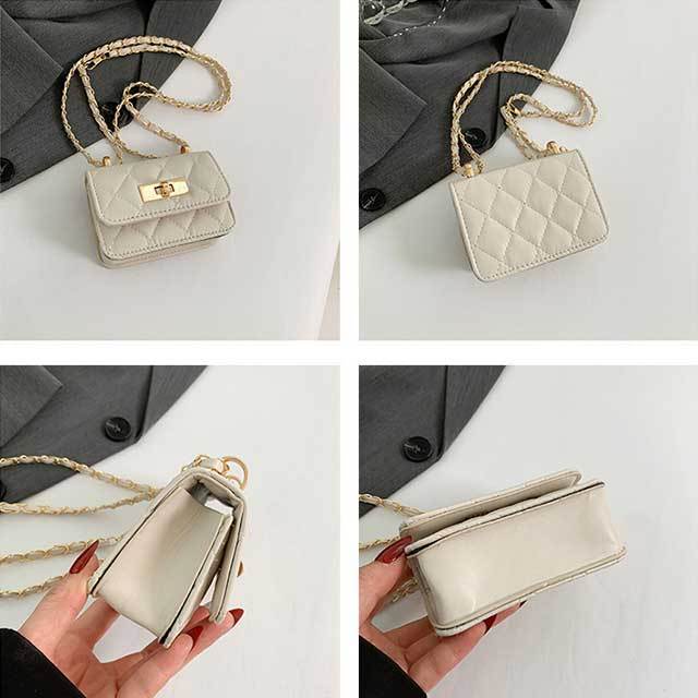 Chic Style Chains Crossbody Mini Bag