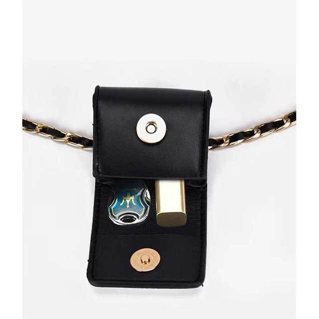 Luxe Fashion Leather Mini Belt Bag