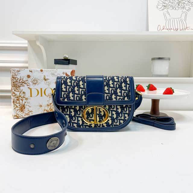 Leather Printed Messenger Bag
