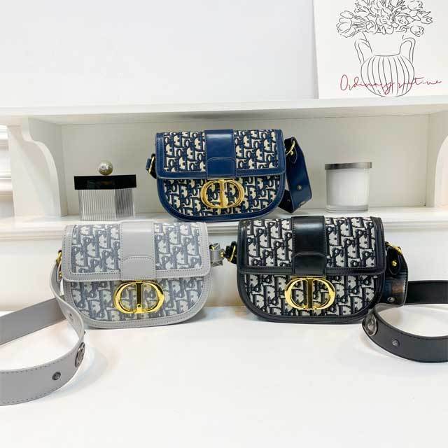 Leather Printed Messenger Bag