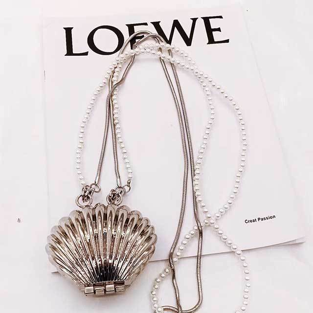 Shell Shape Crossbody Mini Bag
