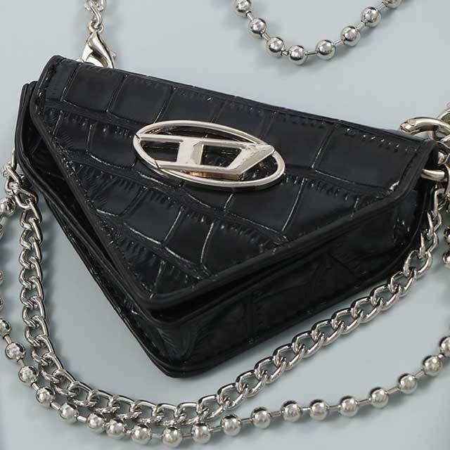 Triangle Chains Crossbody Mini Bag