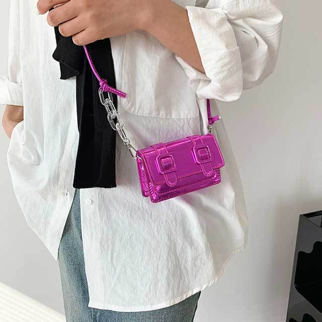 Candy Color Crossbody Mini Bag