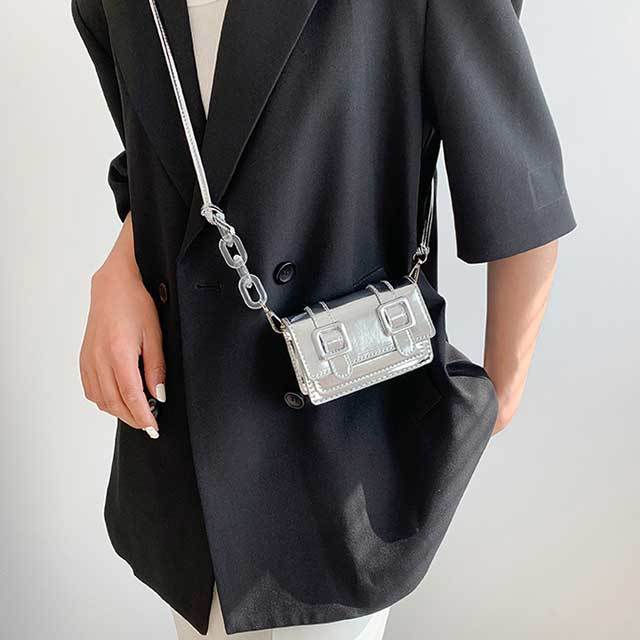 Candy Color Crossbody Mini Bag