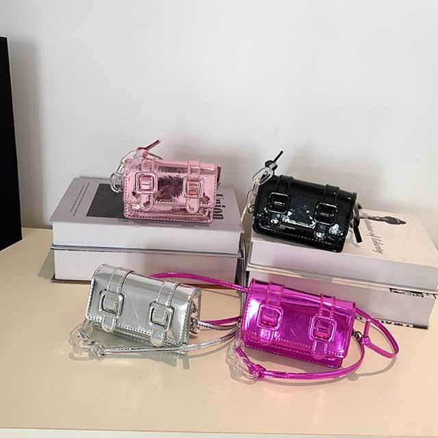 Candy Color Crossbody Mini Bag