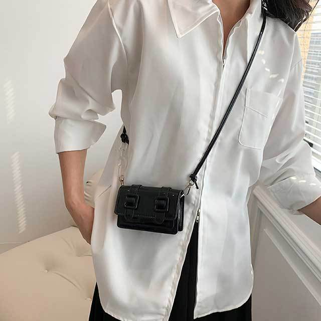 Candy Color Crossbody Mini Bag