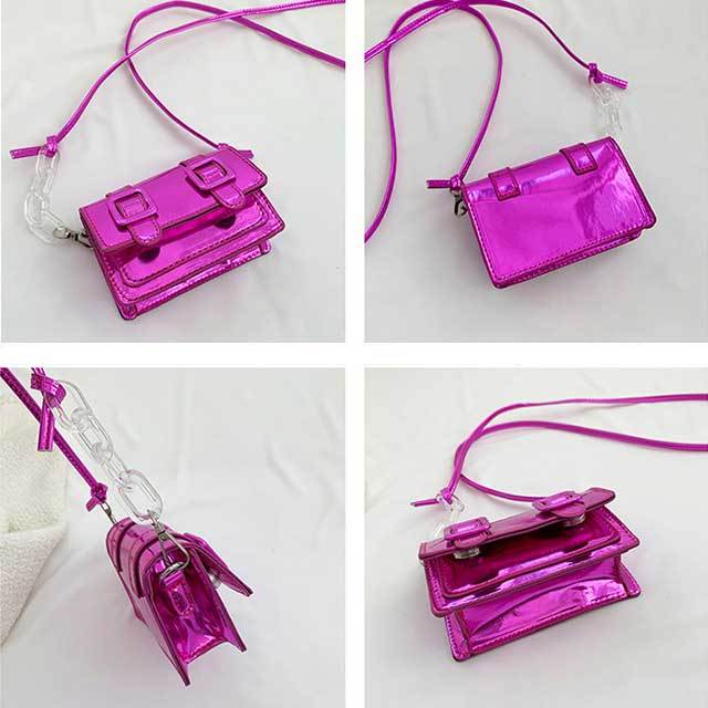 Candy Color Crossbody Mini Bag