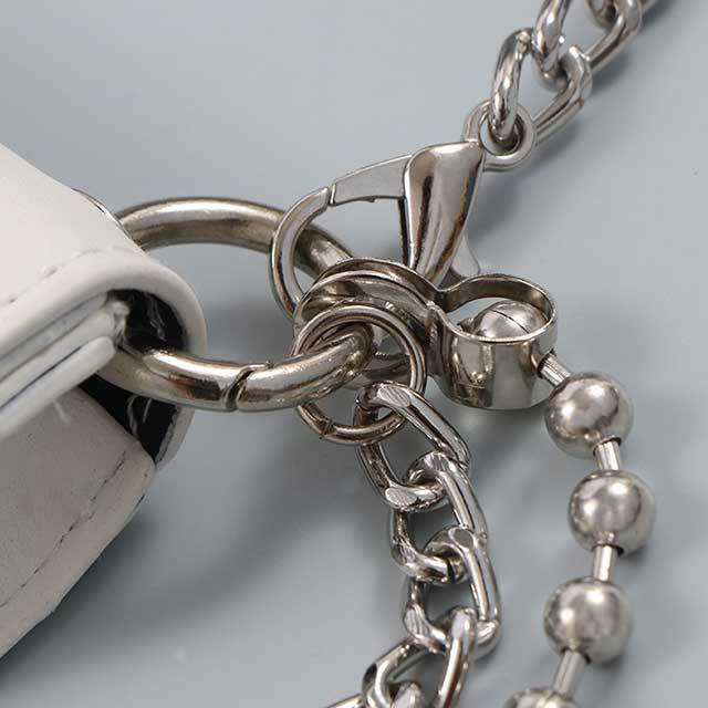 Triangle Chains Crossbody Mini Bag