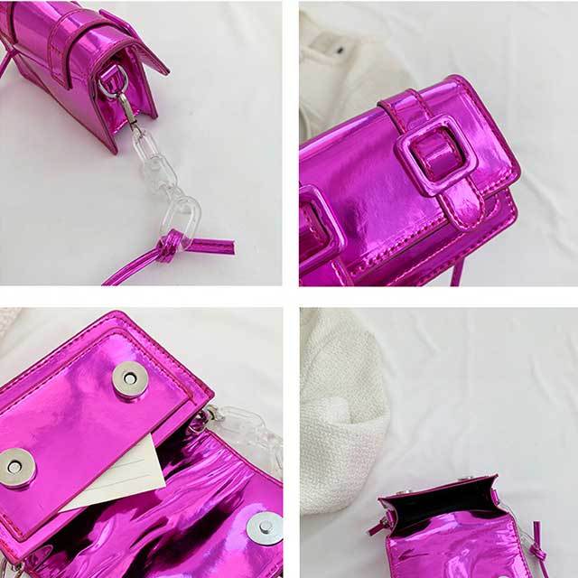 Candy Color Crossbody Mini Bag