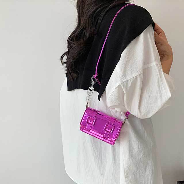 Candy Color Crossbody Mini Bag