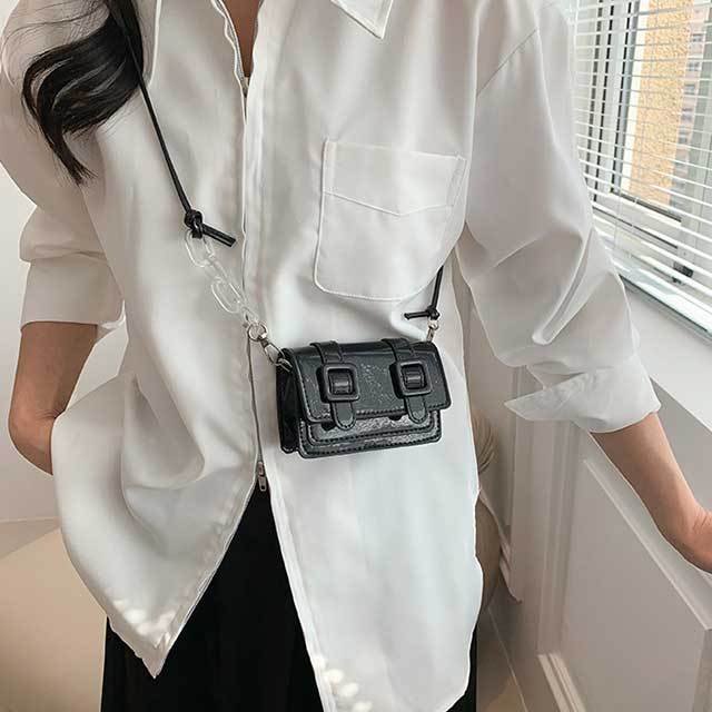 Candy Color Crossbody Mini Bag
