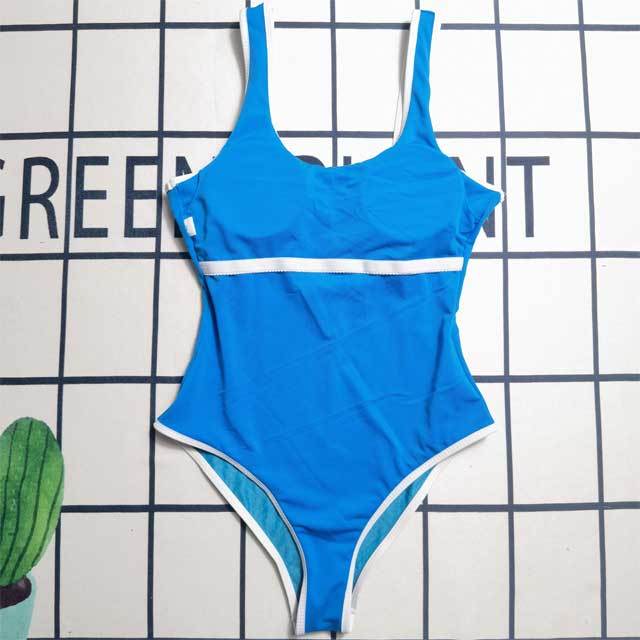 Printed Sexy Backless Swimsuit