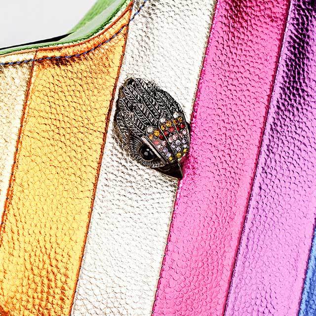 Heart Shaped Style Rainbow Crossbody Bag
