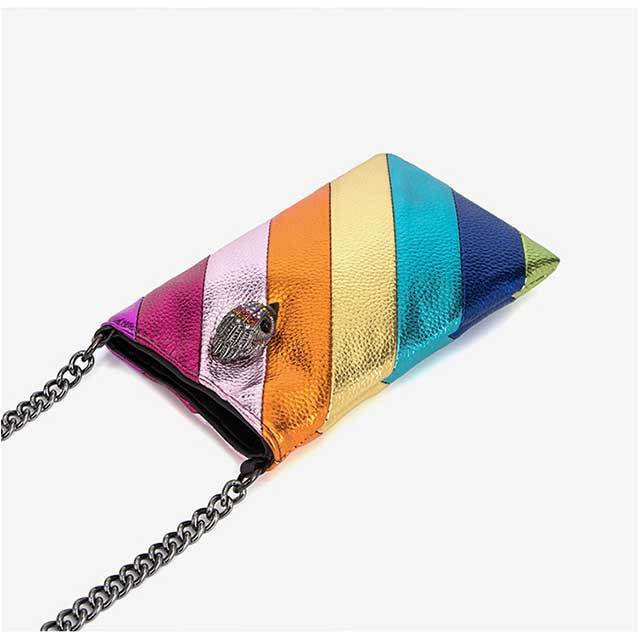 Colorful Design Chains Crossbody Mini Bag