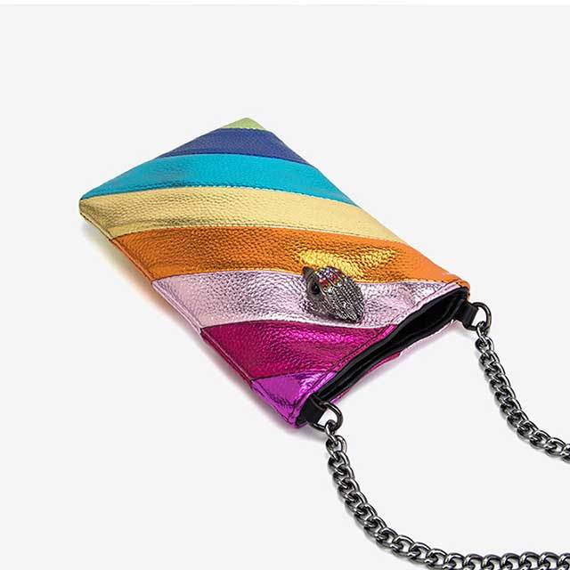 Colorful Design Chains Crossbody Mini Bag