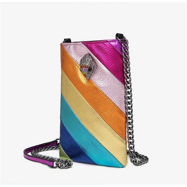 Colorful Design Chains Crossbody Mini Bag