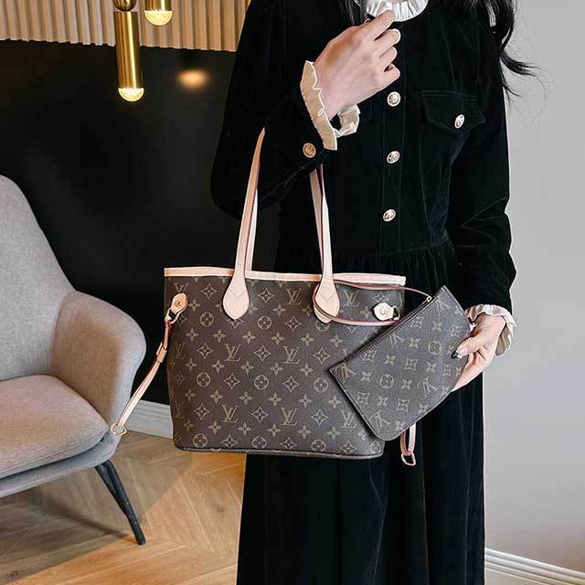 Printed Leather Fashion Underarm Bag