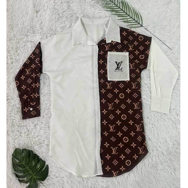 Color Block Printed Casual Shirt