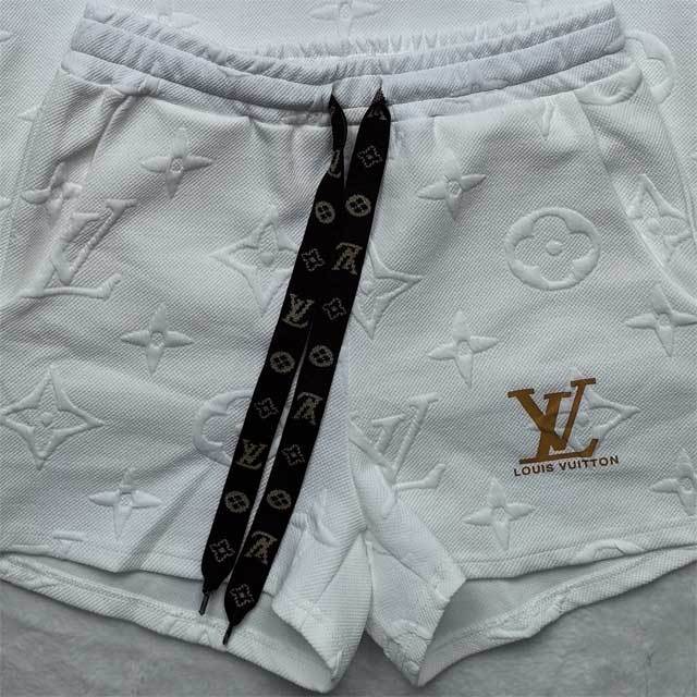 Fashion Embossing Casual Two Piece Set